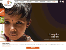 Tablet Screenshot of dona-vida.org